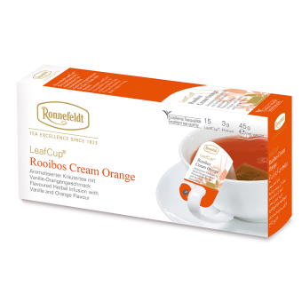 Ronnefeldt Leaf Cup Rooibos Cream Orange 